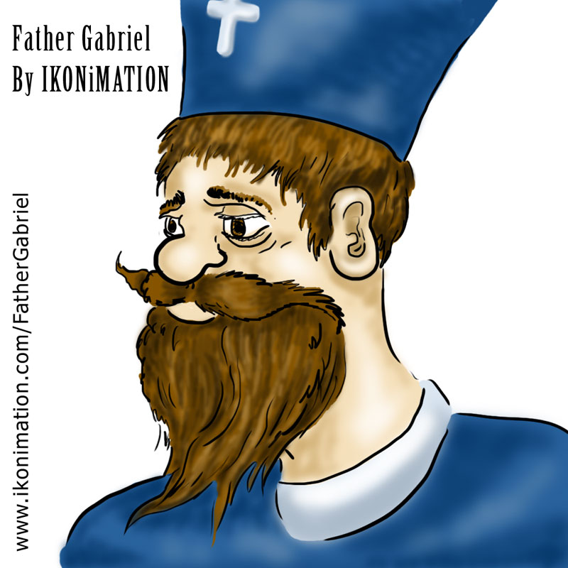 Father Gabriel sketch
