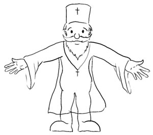 Sketch of Father Gabriel